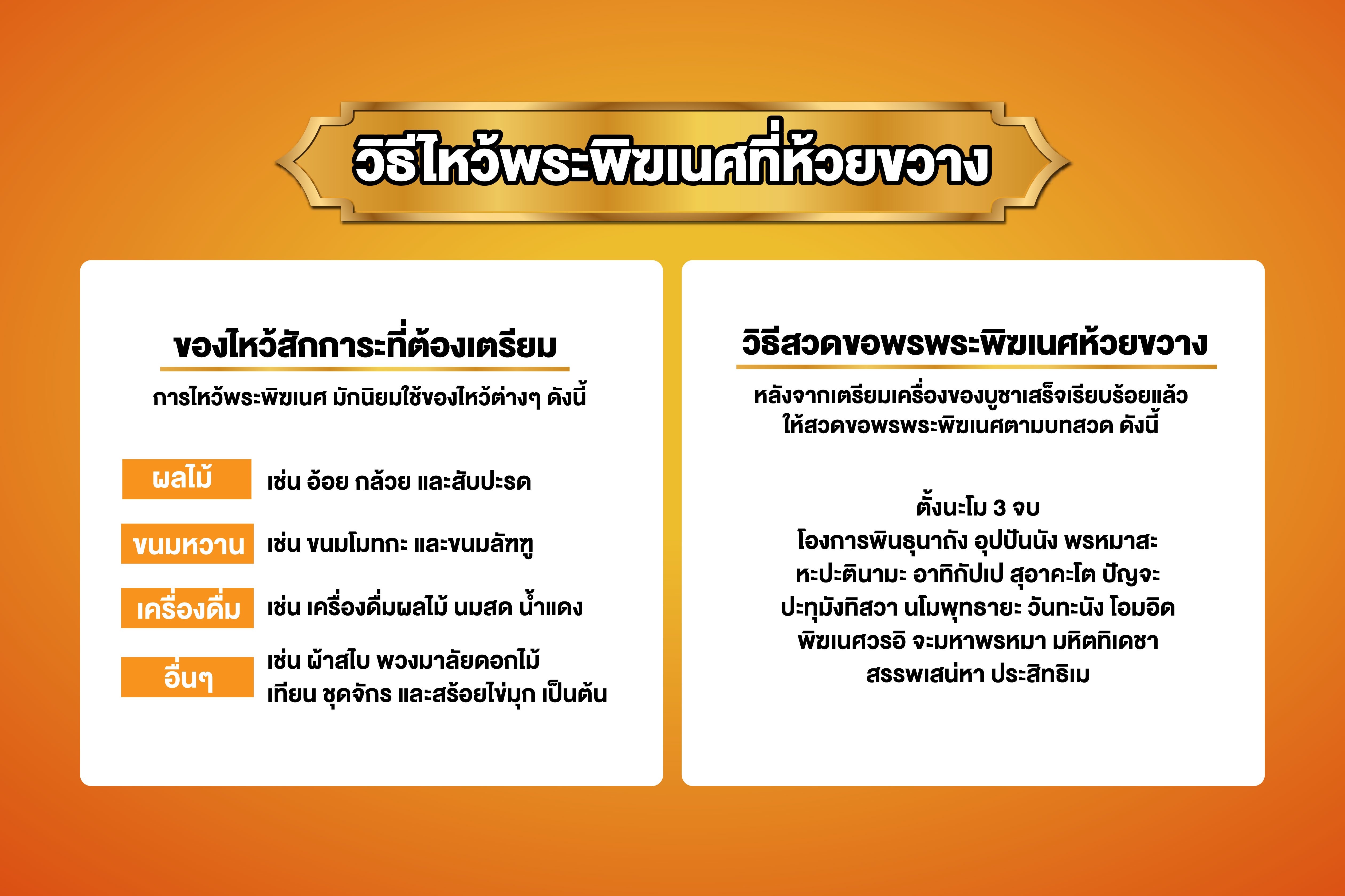 วิธีไหว้พระพิฆเนศที่ห้วยขวาง